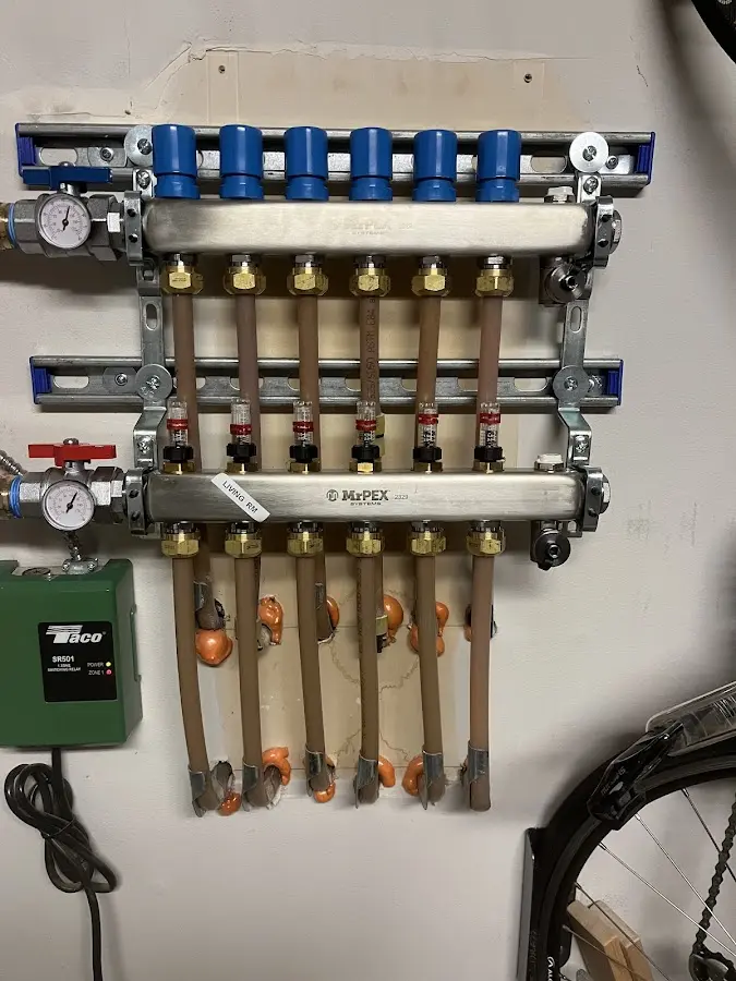 Plumber performing Leak Detection at a residential property in Sarasota Springs